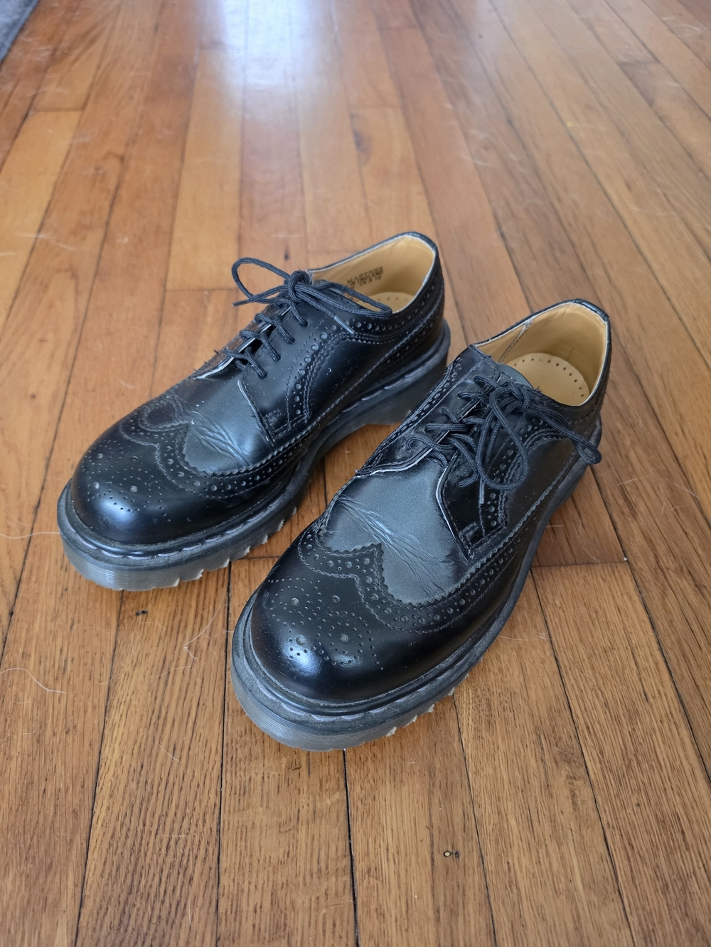 Dr. Martens Black Brogue Oxford Shoes